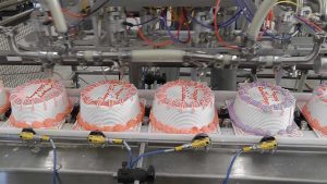 Bakery Automation: Ice Cream Cake Decorating
